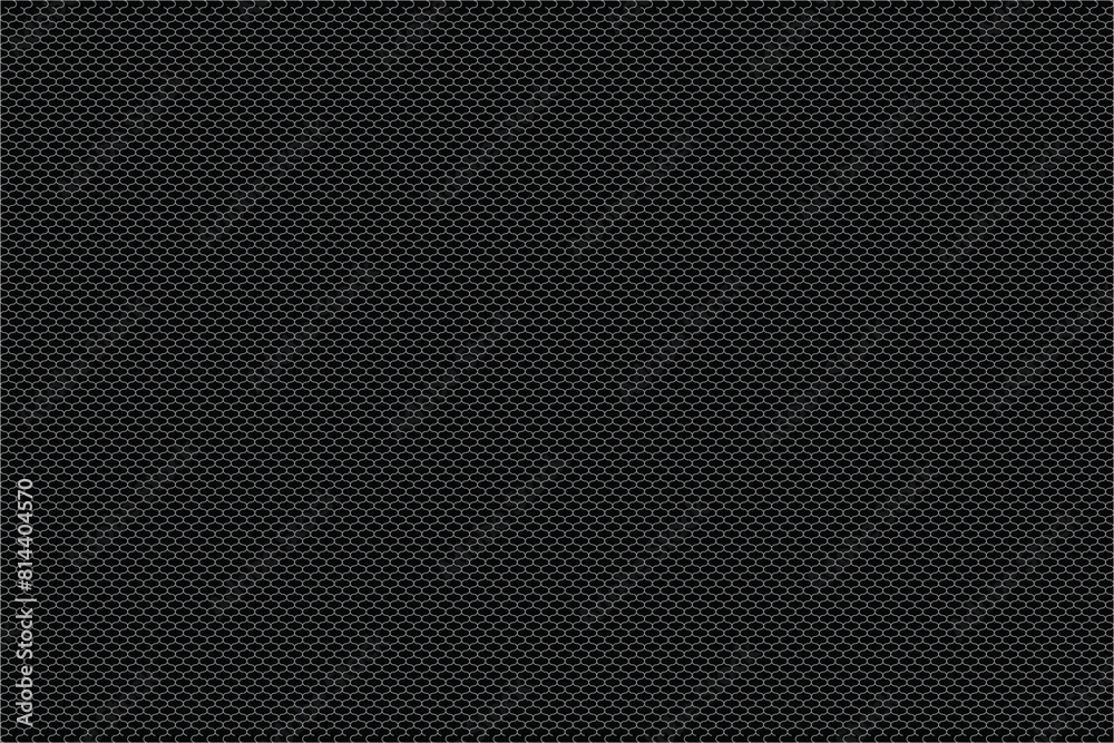 Seamless pattern. Gray outline. Small, orysoltal waves in a checkerboard pattern on a black background. Honeycombs. Flyer background design, advertising background, fabric, clothing, texture, textile Seamless pattern. Gray outline. Small, orysoltal waves in a checkerboard pattern on a black background. Honeycombs. Flyer background design, advertising background, fabric, clothing, texture, textile
