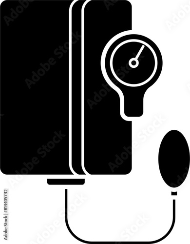 Sphygmomanometer icon vector