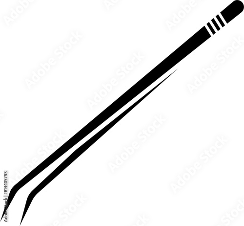 Tweezers icon vector