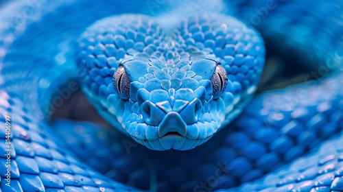 Blue Snake ,generative ai