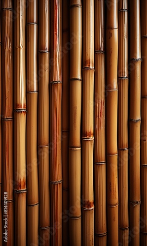 bamboo fence or wall texture