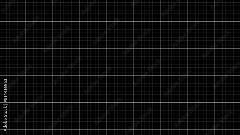 Grid graph pattern moving vertically downward seamless loop animation black background Video