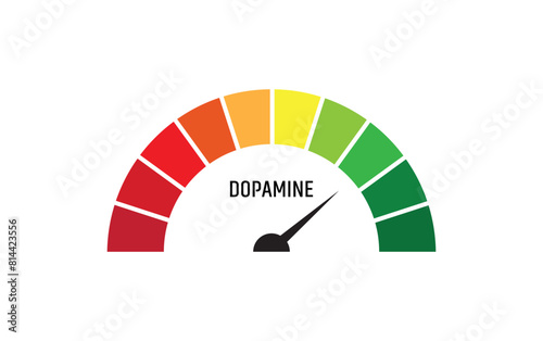 dopamine text on white background