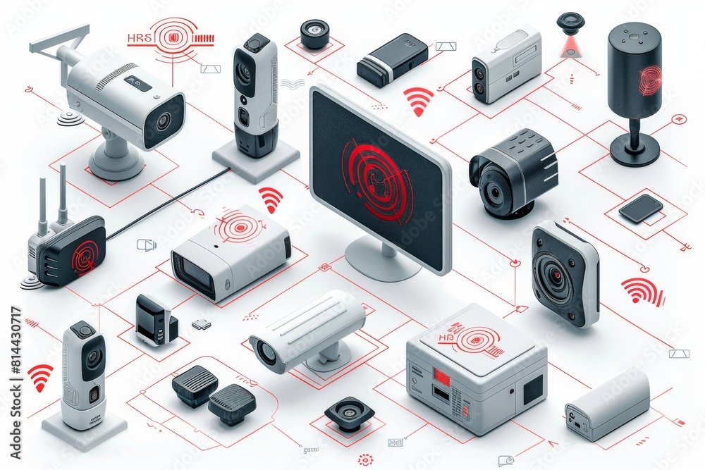 Camera protections in HD environments integrate light effects and acoustic settings, secured by special effects and security sensors. Camera protections in HD environments integrate light effects and acoustic settings, secured by special effects and security sensors.