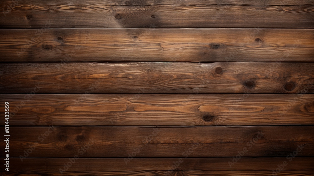Fototapeta premium realistic grained wood plank background