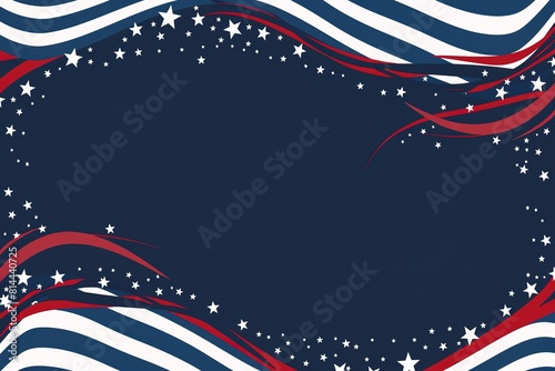 4th of July Independence Day Background.