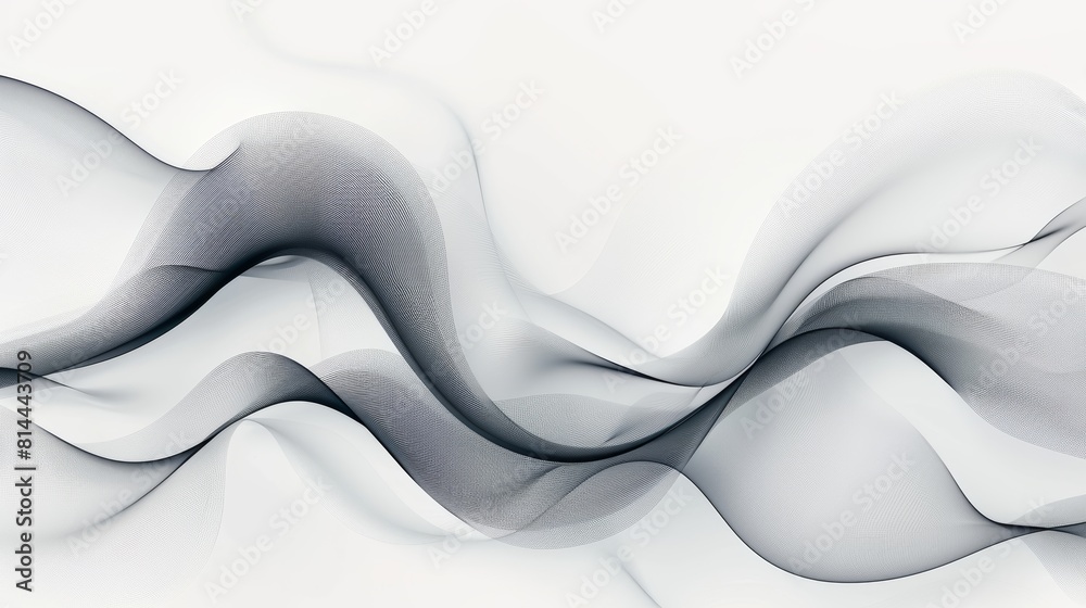 Modern Graphic Wallpaper on White Background for Home Decor Generative AI Modern Graphic Wallpaper on White Background for Home Decor Generative AI