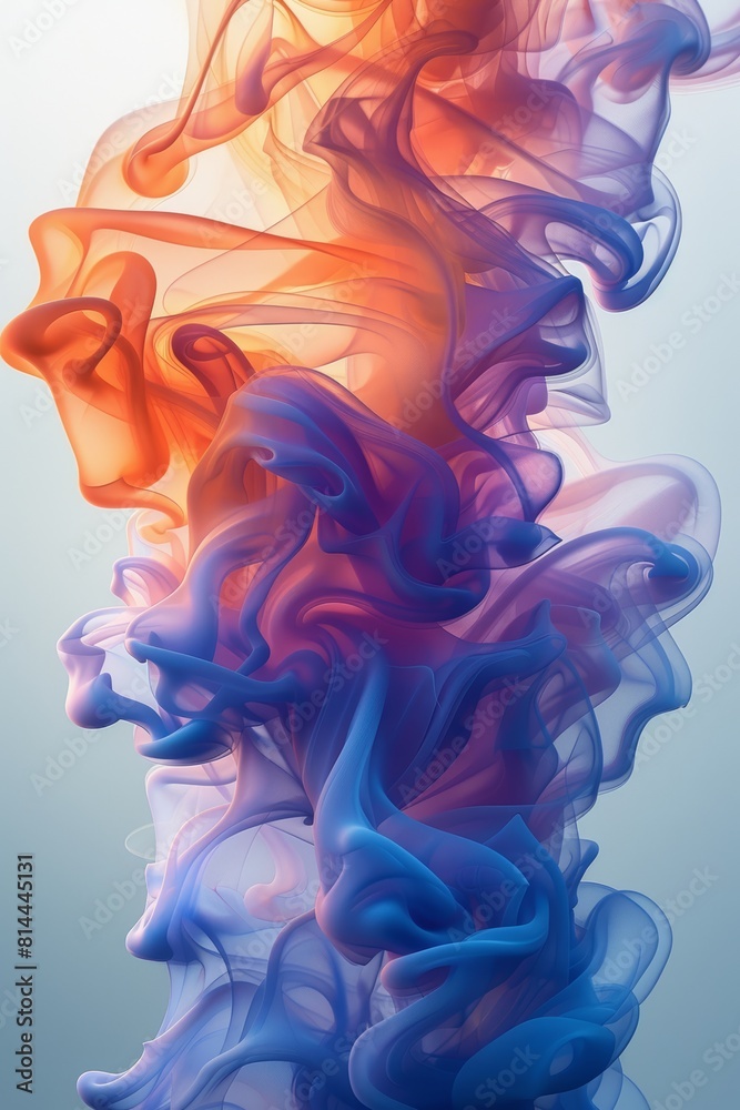 Summer Vibes Abstract Design Generative AI Summer Vibes Abstract Design Generative AI