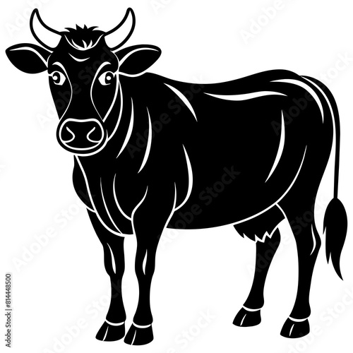 cow-black-icon-on-white-background