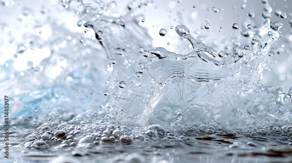 Capturing Nature's Power and Beauty: A Frothy Wave Crashes onto the Shore Capturing Nature's Power and Beauty: A Frothy Wave Crashes onto the Shore