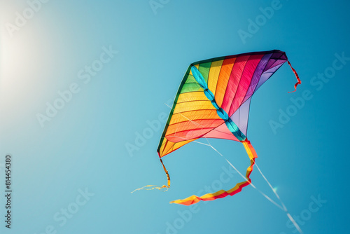 kite flying in the sky