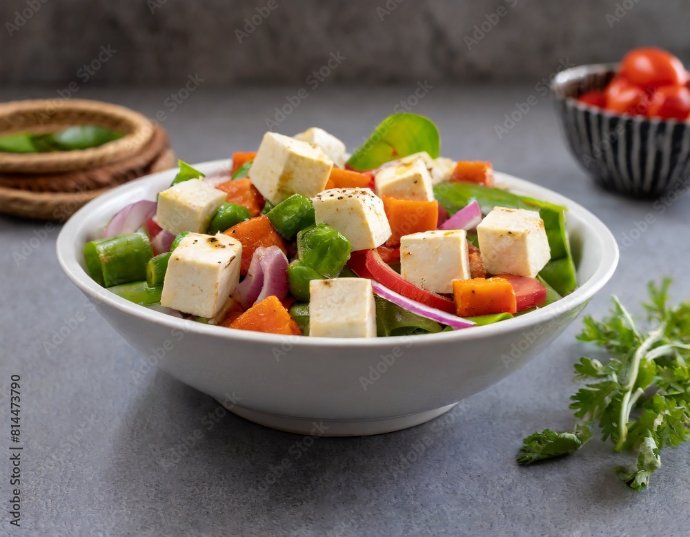 paneer salad food paneer salad food