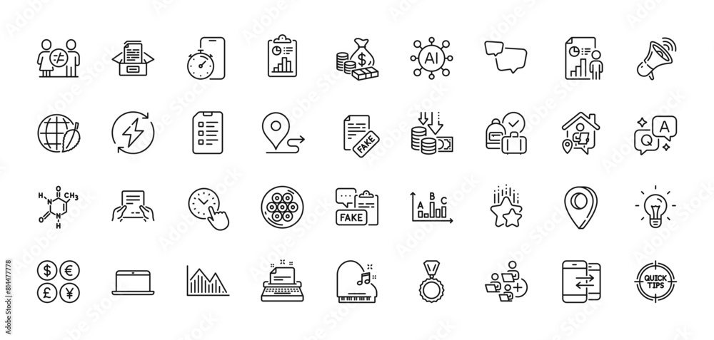 Megaphone, Timer app and Report line icons pack. AI, Question and Answer, Map pin icons. Ranking stars, Cable section, Add team web icon. Documents box, Time management, Journey pictogram. Vector Megaphone, Timer app and Report line icons pack. AI, Question and Answer, Map pin icons. Ranking stars, Cable section, Add team web icon. Documents box, Time management, Journey pictogram. Vector