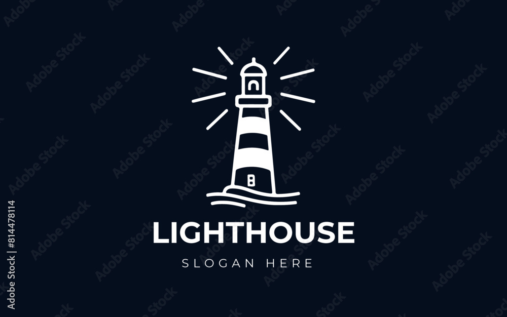 lighthouse logo icon design lighthouse logo icon design