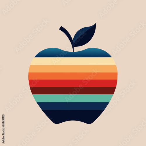             Apple icon logo vector illustration.
