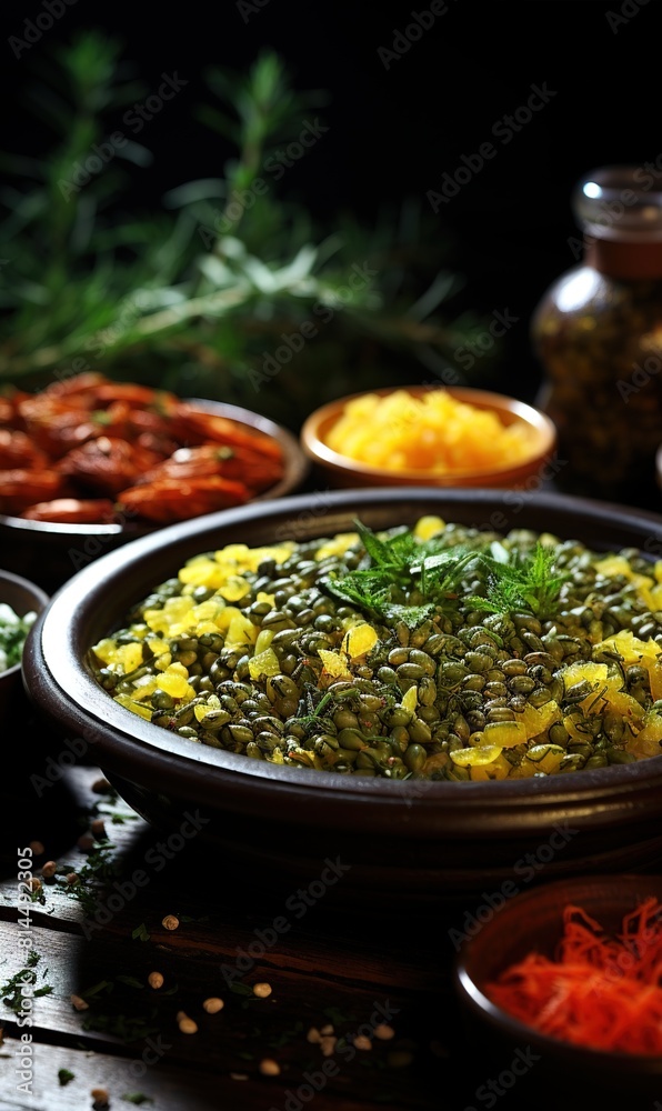 Isolated Partial view of Brazilian meal named Prato Feito Isolated Partial view of Brazilian meal named Prato Feito