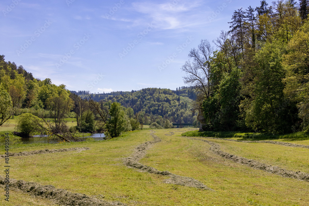 Ansichten im oberen Donautal. Schwäbische Alb Ansichten im oberen Donautal. Schwäbische Alb