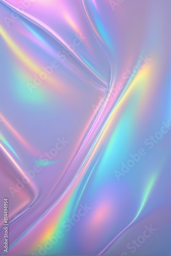 abstract holographic metallic reflective background