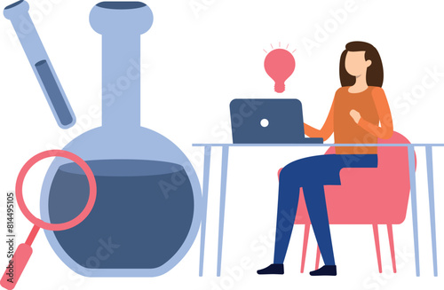 The girl has a working idea.