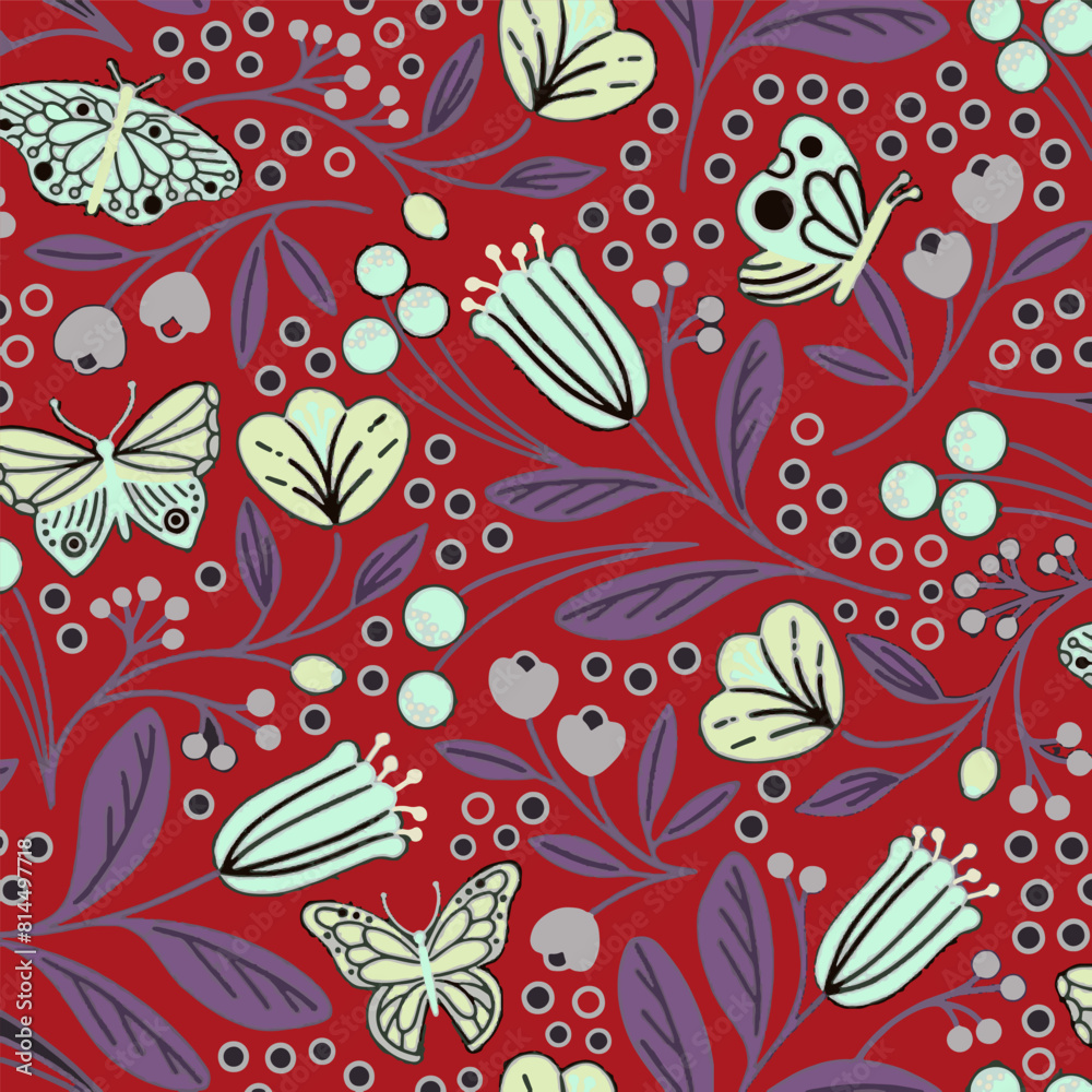 floral Pattern Design Art Blossom Illustration Vector Art , Suitable for fabric Textille Print floral Pattern Design Art Blossom Illustration Vector Art , Suitable for fabric Textille Print