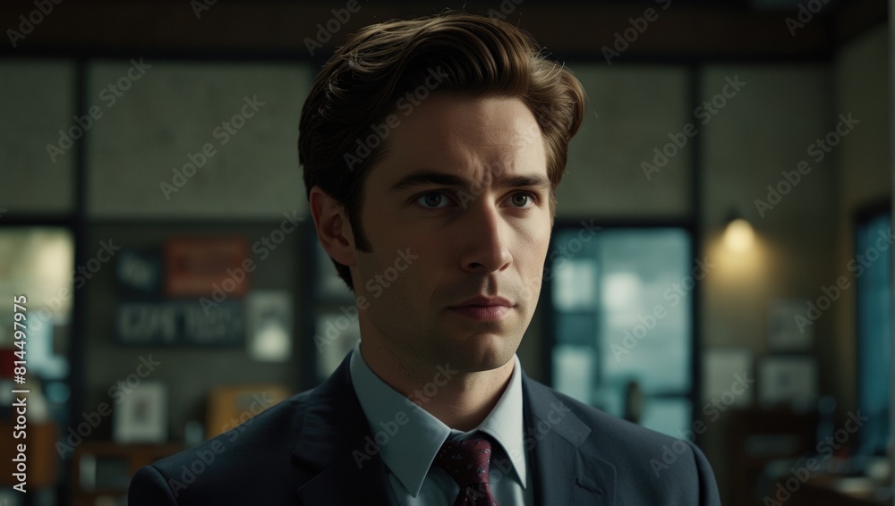 portrait of a businessman generative AI portrait of a businessman generative AI