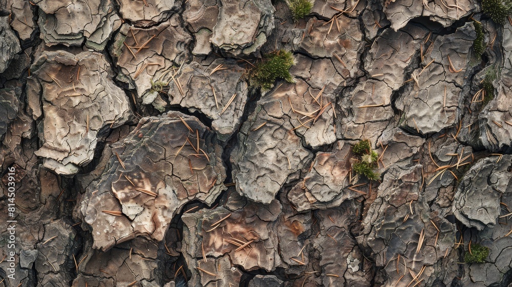 Textures of bark and moss cover forest floor adding interest wallpaper Textures of bark and moss cover forest floor adding interest wallpaper