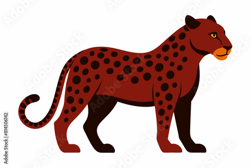 jaguar cartoon vector illustration