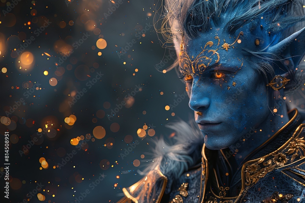 Mystical Mage: Digital Painting of Ornate Armor in Fantasy RPG Setting Mystical Mage: Digital Painting of Ornate Armor in Fantasy RPG Setting