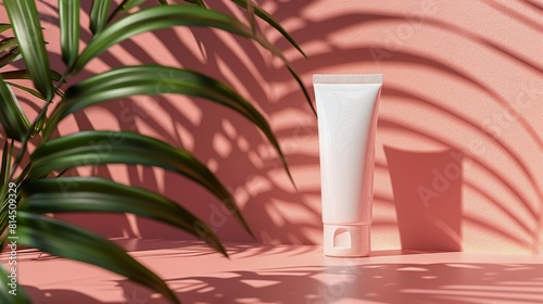 White Vase Next to Pink Wall