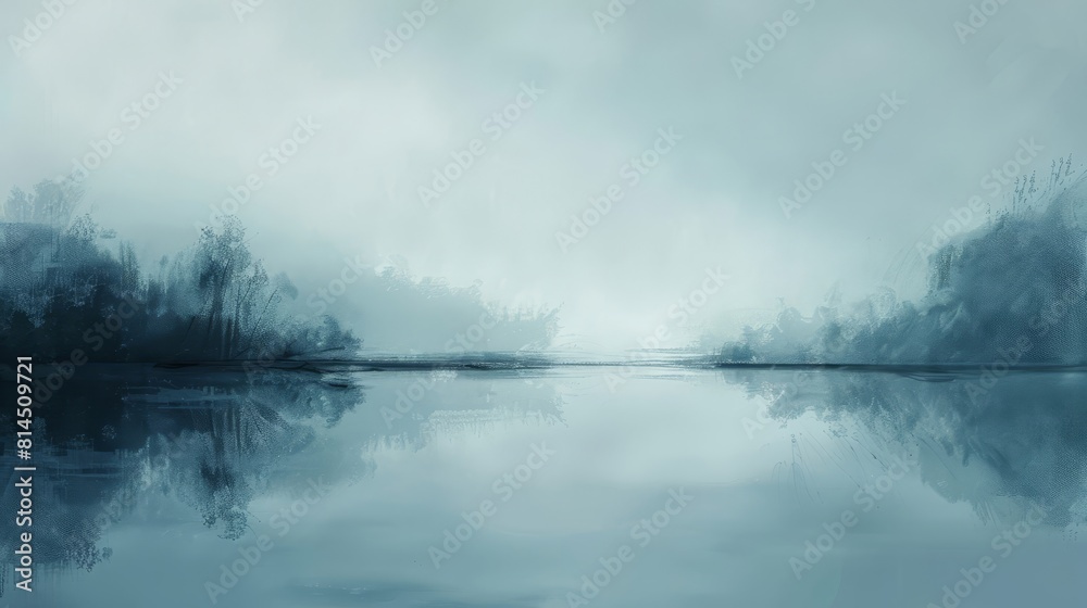 Tranquil reflections echo sky wallpaper