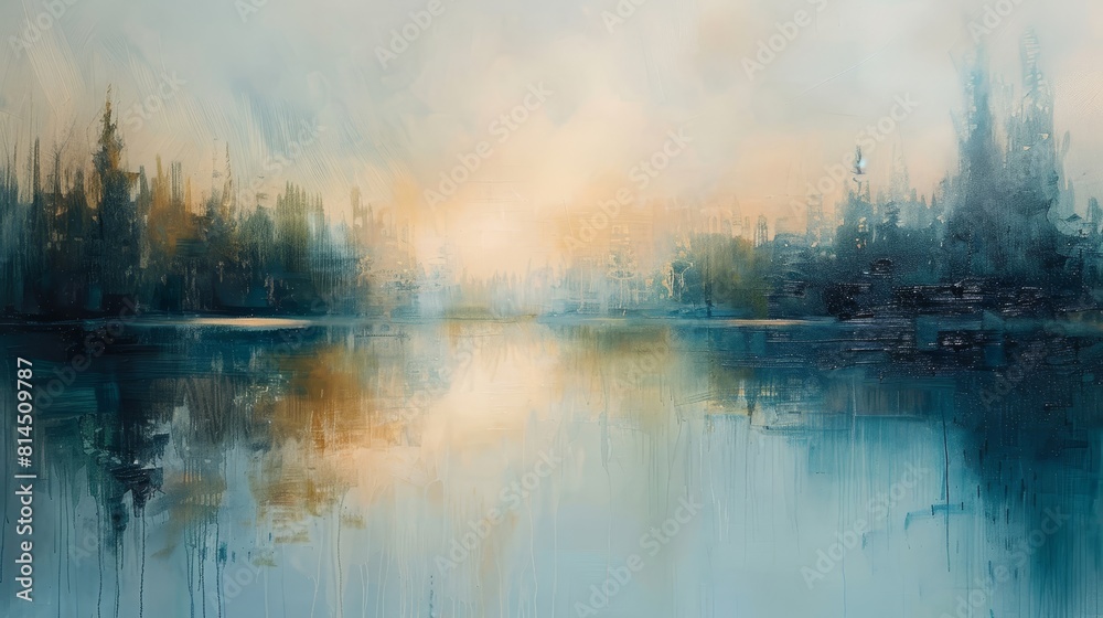 Inviting viewers to immerse in abstract beauty conveying serenity wallpaper Inviting viewers to immerse in abstract beauty conveying serenity wallpaper