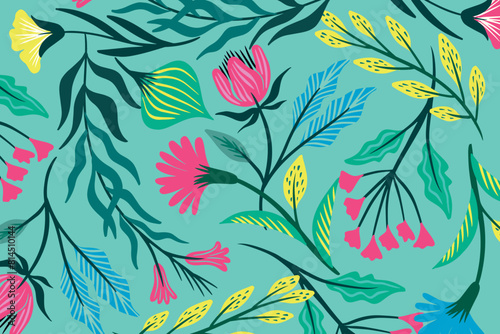 Autumn Floral Pattern