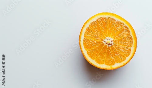 orange isolated on a white background
