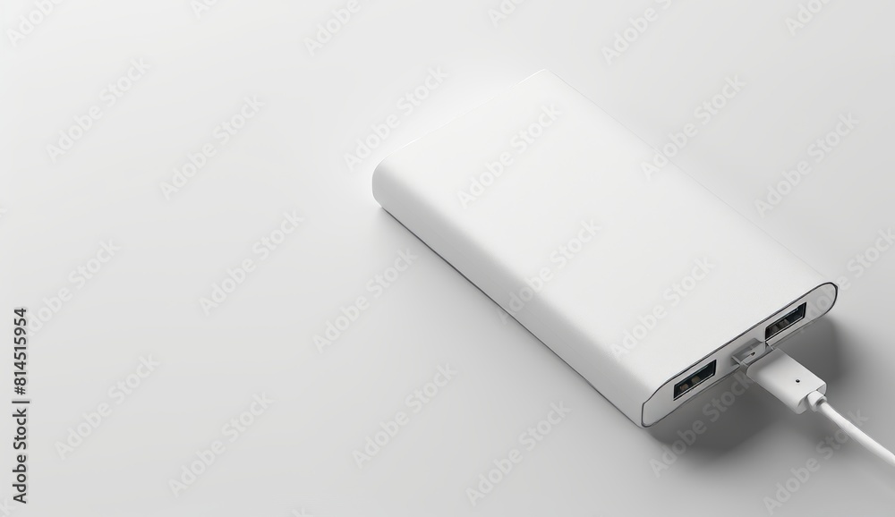 powerbank usb isolated on a white backgr powerbank usb isolated on a white backgr