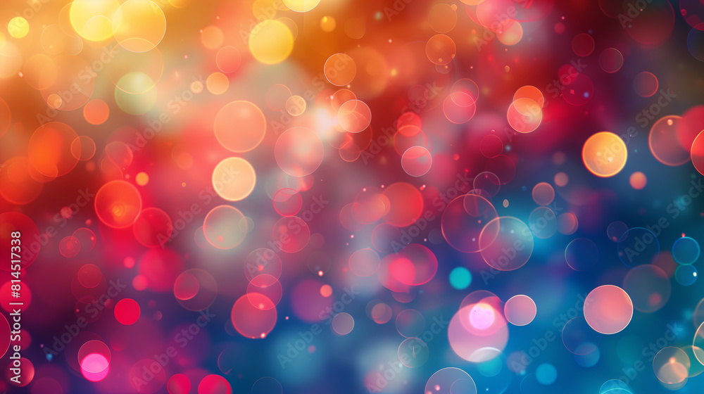 Festive celebration holiday christmas, new year, new year's eve background banner template - Abstract colorful bokeh lights texture Festive celebration holiday christmas, new year, new year's eve background banner template - Abstract colorful bokeh lights texture