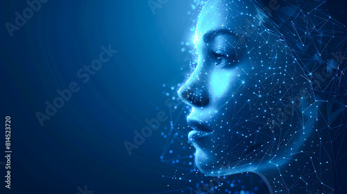 Artificial intelligence (AI), machine learning and big data concept. 3D rendering
