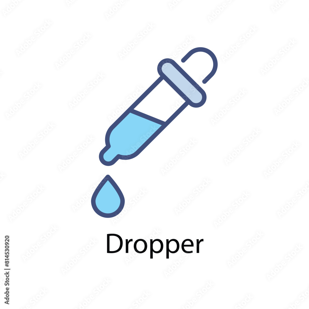 Dropper Vector icon Dropper Vector icon