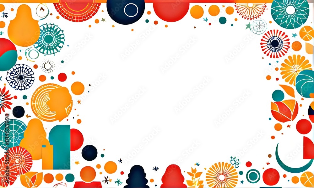 closeup photo illustration of circular shapes on a white background =AI generated illustration closeup photo illustration of circular shapes on a white background =AI generated illustration