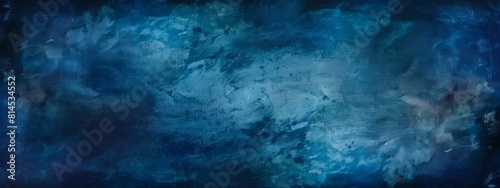 Abstract watercolor paint background dark blue color grunge texture for background  banner