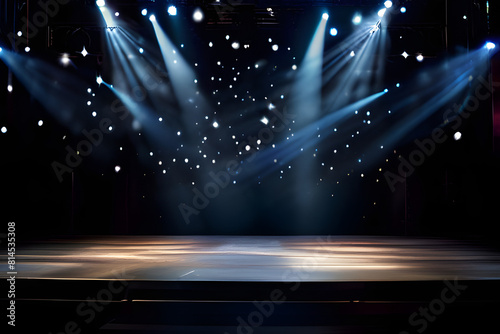 spotlight on stage with spotlight © sehar