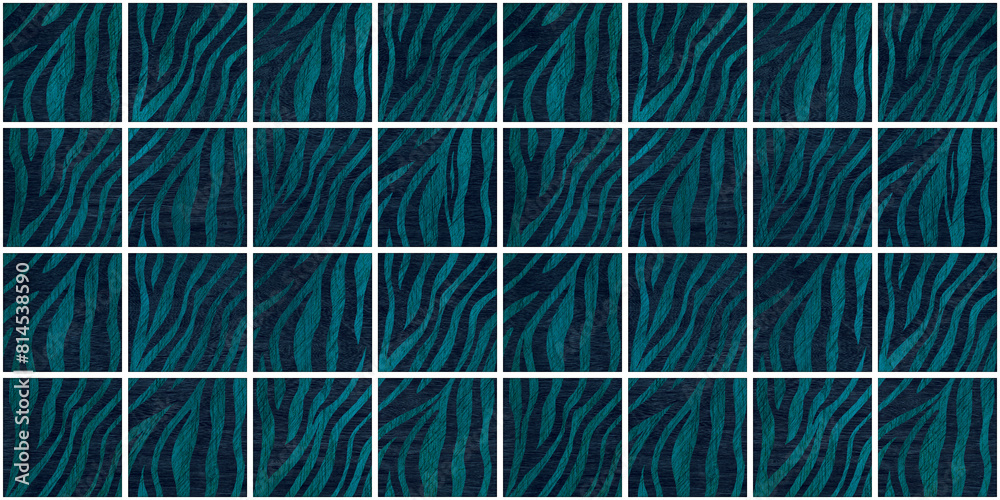 Seamless grid nature zebra and mosaic long pattern colorful colorful of wood wood closeup.