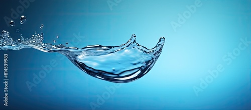 A drop of water caught in m...