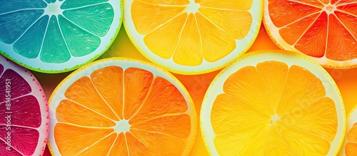 A vibrant and artistic patt...