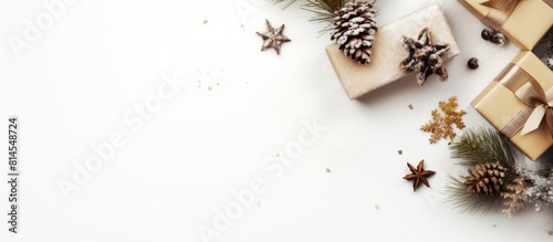 A festive Christmas scene w...
