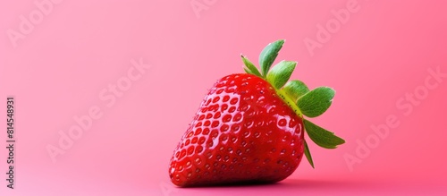 A vibrant and fresh strawbe...