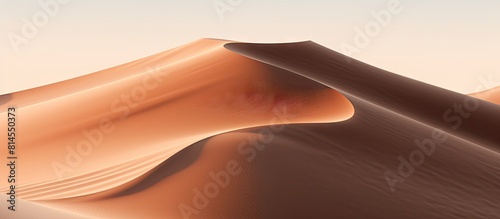 A Sahara Desert landscape f...