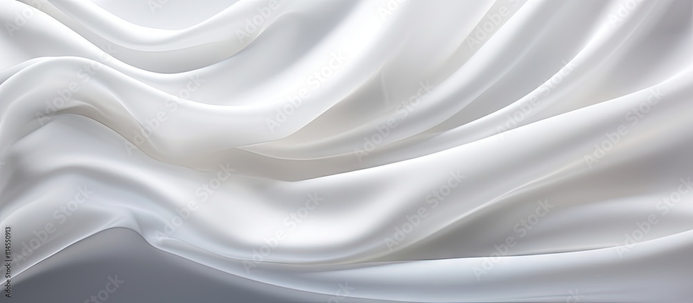 A white silk background with ample copy space image A white silk background with ample copy space image