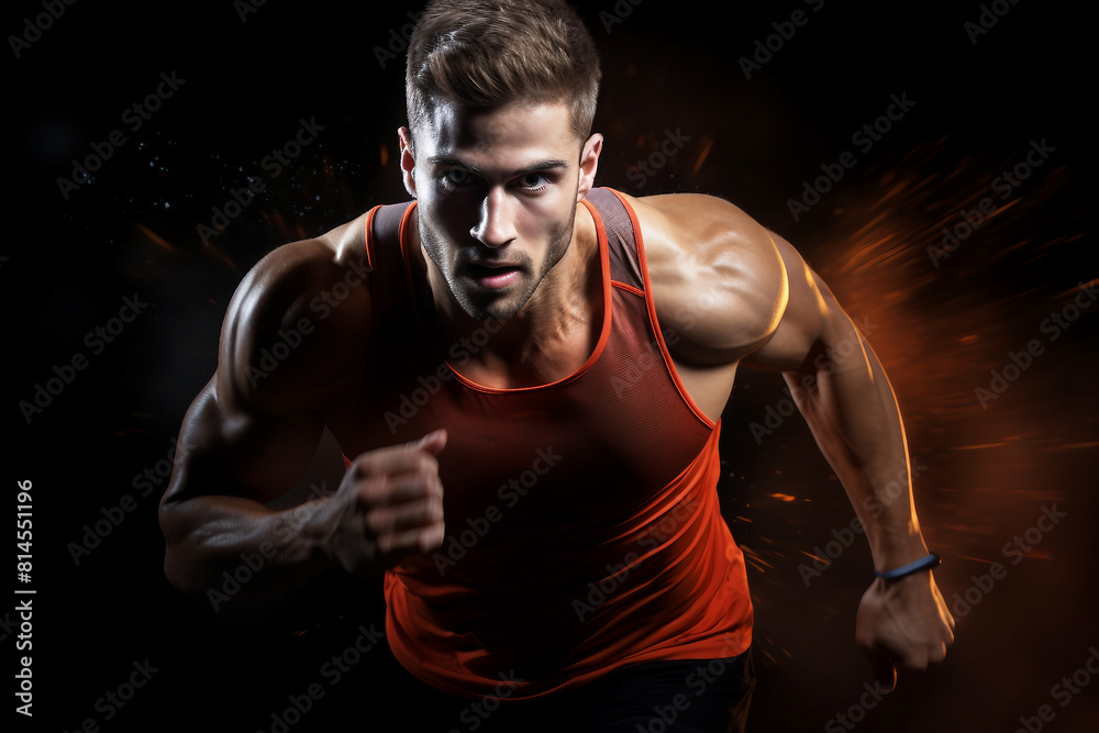 Generated by AI excited person jogging outdoors outside active way of life useful hobby Generated by AI excited person jogging outdoors outside active way of life useful hobby
