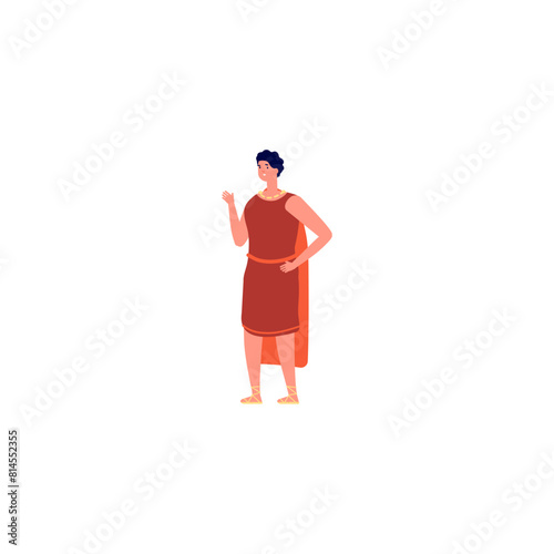 set of elemental Roman poses set