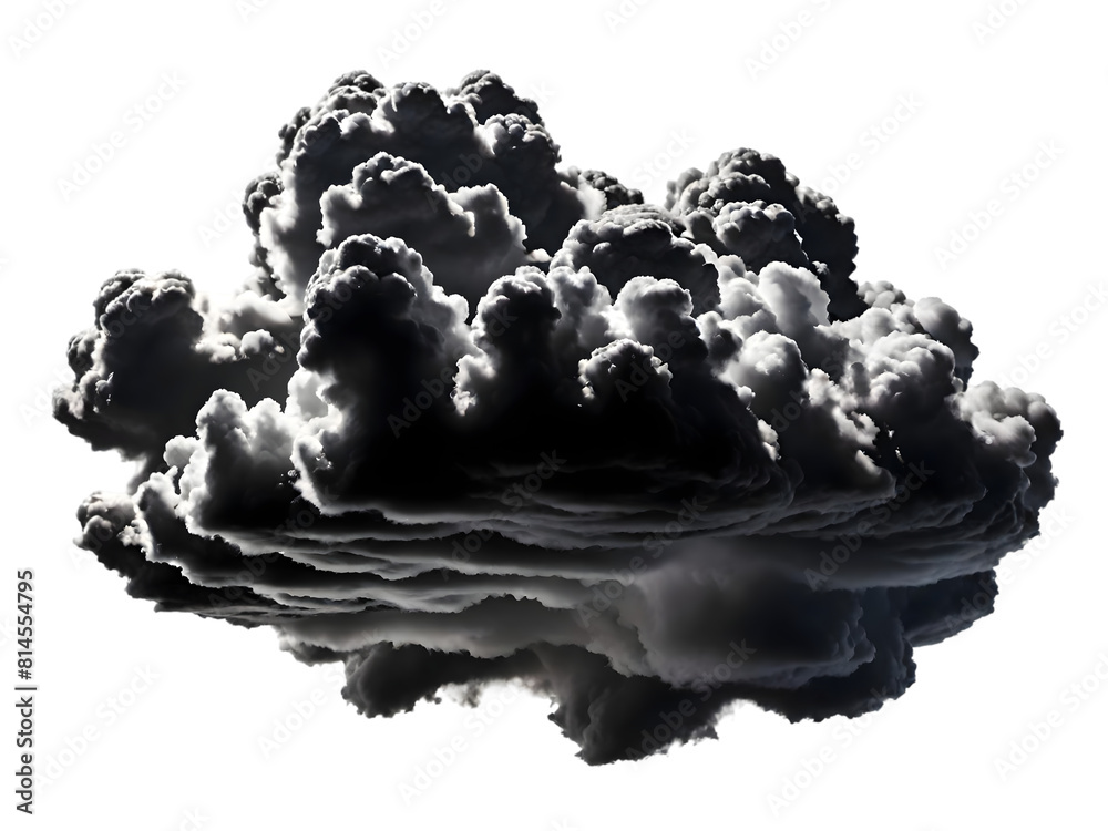 Raincloud isolated on transparent background Raincloud isolated on transparent background
